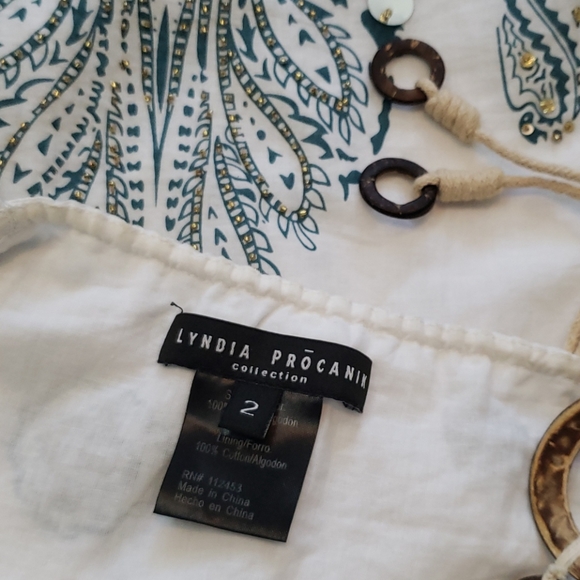 Victoria's Secret Beaded Cotton Dress - Picture 7 of 7